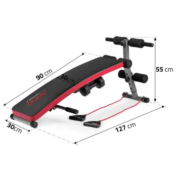 Kosa Klupa Za Vježbanje Neo Sport Ns 211 S Ekspanderima I Bučicama 7