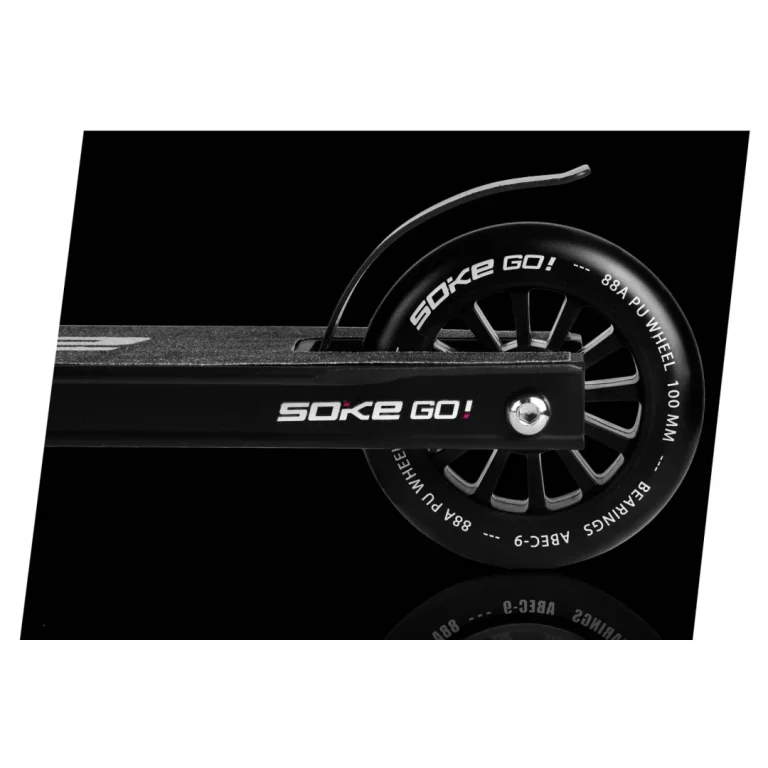 Kotači Za Skuter 100 Mm Crni 2 Kom ~1 Kg 5