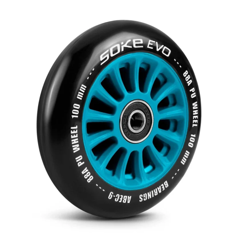 Kotači Za Skuter 100 Mm Plavi 2 Kom 3