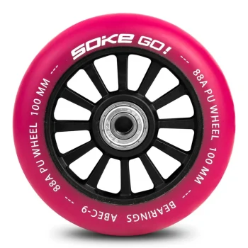 Kotači Za Skuter 100 Mm Rubinovi 2 Kom 2