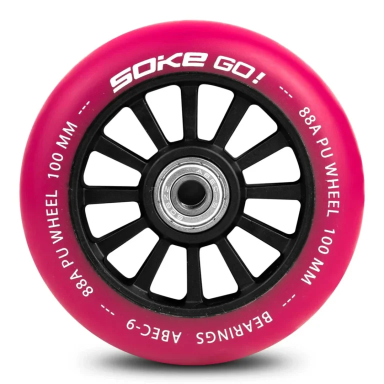 Kotači Za Skuter 100 Mm Rubinovi 2 Kom 2