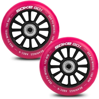 Kotači Za Skuter 100 Mm Rubinovi 2 Kom 6