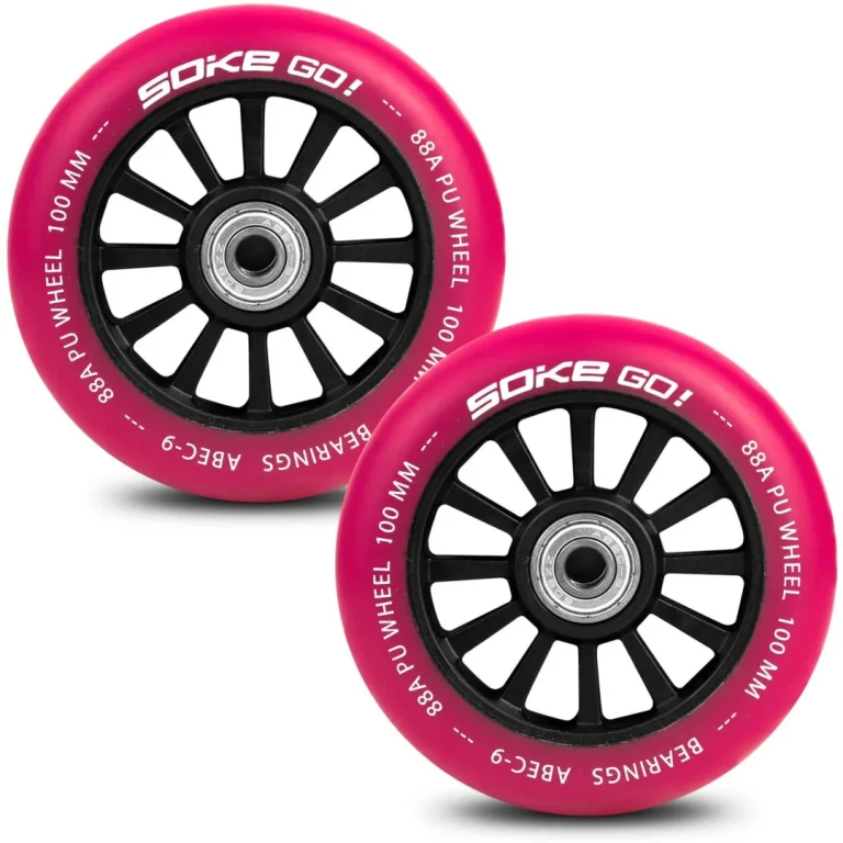 Kotači Za Skuter 100 Mm Rubinovi 2 Kom 6