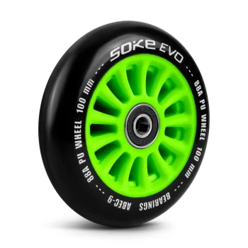 Kotači Za Skuter 100 Mm Zeleni 2 Kom 3