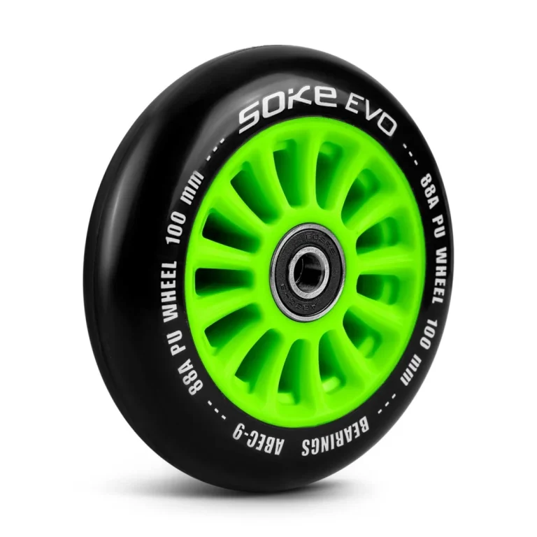 Kotači Za Skuter 100 Mm Zeleni 2 Kom 3