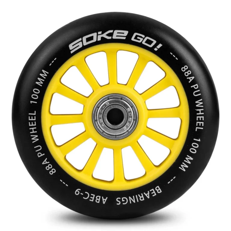 Kotači Za Skuter 100 Mm žuti 2 Kom 2