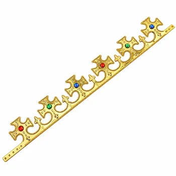 Kraljevska Kruna Podesiva Zlatna Ø 17–20 Cm 4