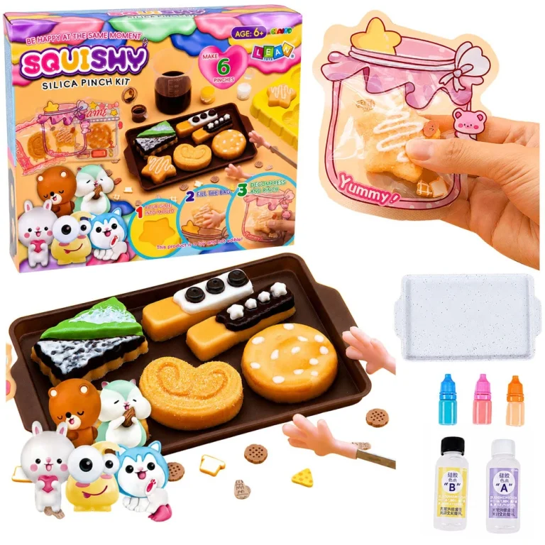 Kreativni Komplet Za Izradu Mekih Squishy Kolačića, 6 Komada 1