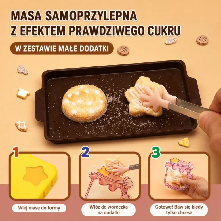 Kreativni Komplet Za Izradu Mekih Squishy Kolačića, 6 Komada 4