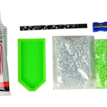 Kreativni Komplet Za Jednoroge Diy Dijamanti Kristali Zeleni 4
