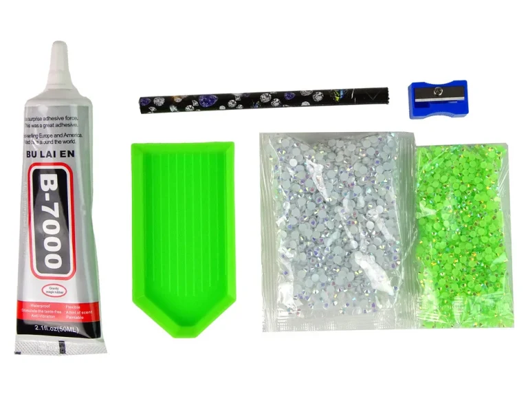 Kreativni Komplet Za Jednoroge Diy Dijamanti Kristali Zeleni 4