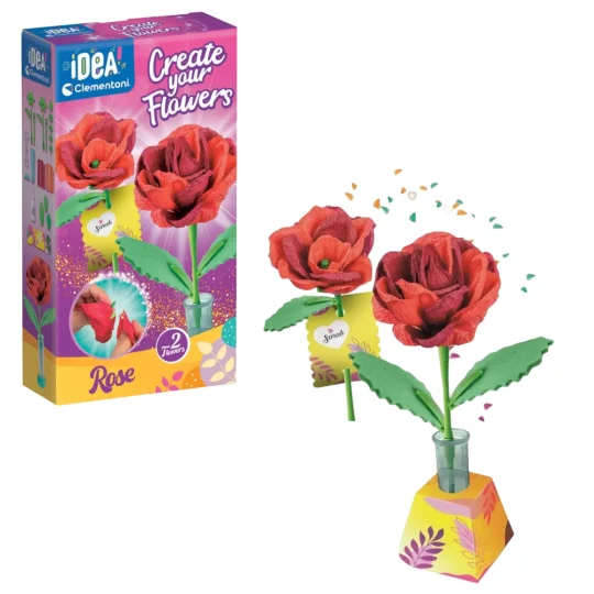 Kreativni Set Cvijeća Ruža Clementoni Idea Art 18168 1