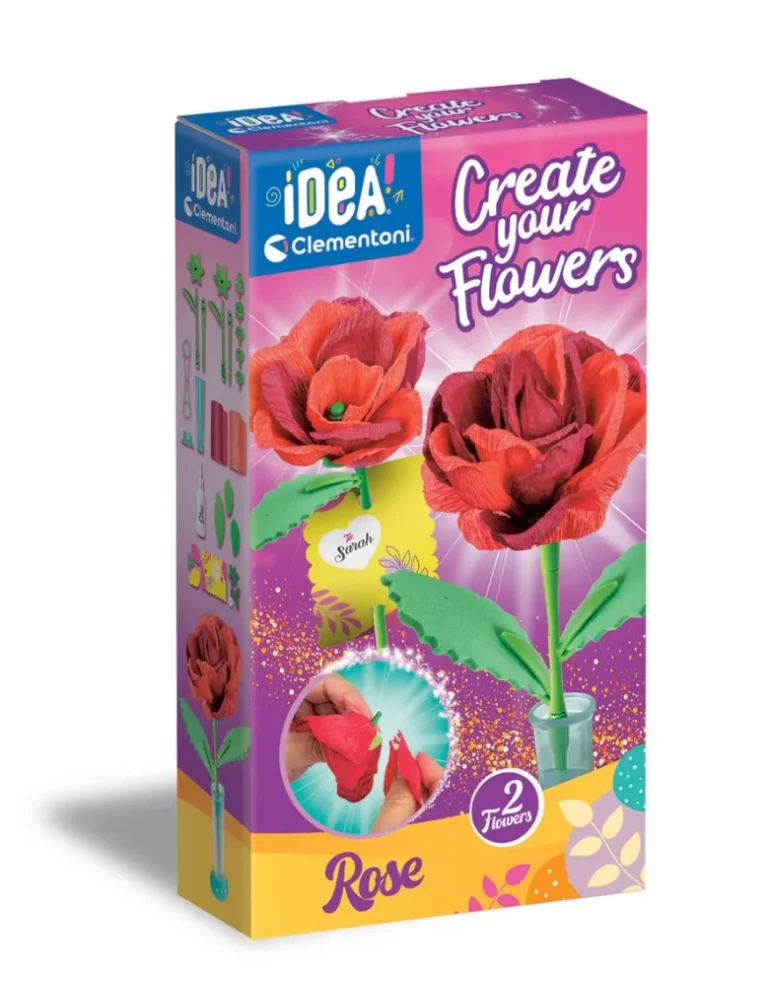 Kreativni Set Cvijeća Ruža Clementoni Idea Art 18168 5