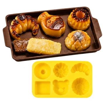 Kreativni Set Za Izradu Mekih Squishy Peciva, Uradi Sam, 6 Komada 3