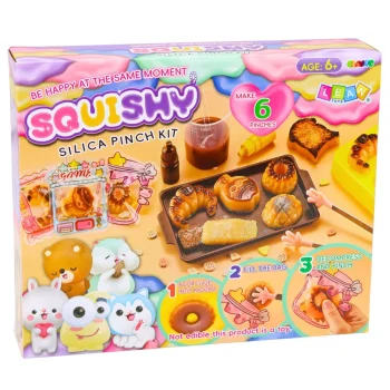 Kreativni Set Za Izradu Mekih Squishy Peciva, Uradi Sam, 6 Komada 5