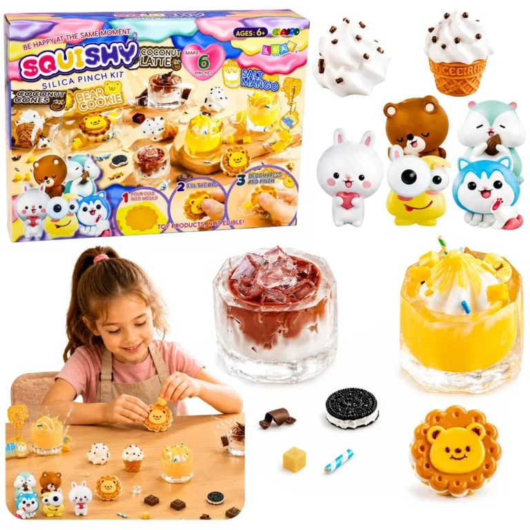 Kreativni Set Za Izradu Mekih Squishy Slatkiša I Pića, 6 Komada 1