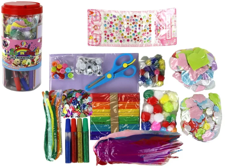 Kreativni Umjetnički Set U Staklencu, 20,5 × 10 Cm 1