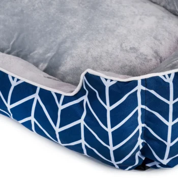 Krevet Za Pse I Mačke 65 × 50 × 23 Cm L Dr 233 Plavi 3