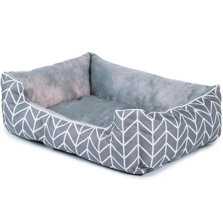 Krevet Za Pse I Mačke 65 × 50 × 23 Cm L Dr 235 Sivi 2