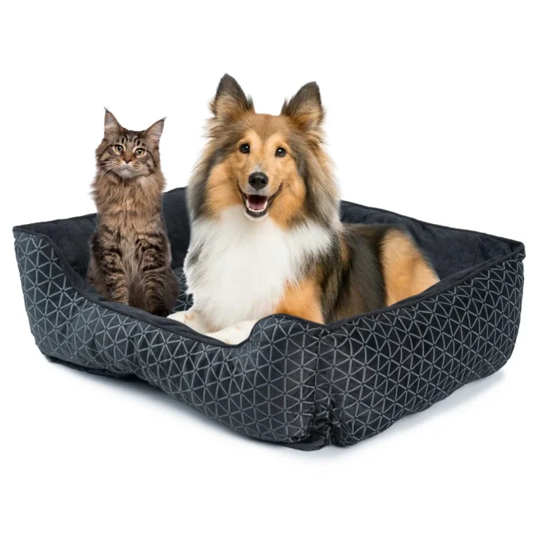Krevet Za Pse I Mačke 70 × 60 × 25 Cm Dr 237 Crni 1
