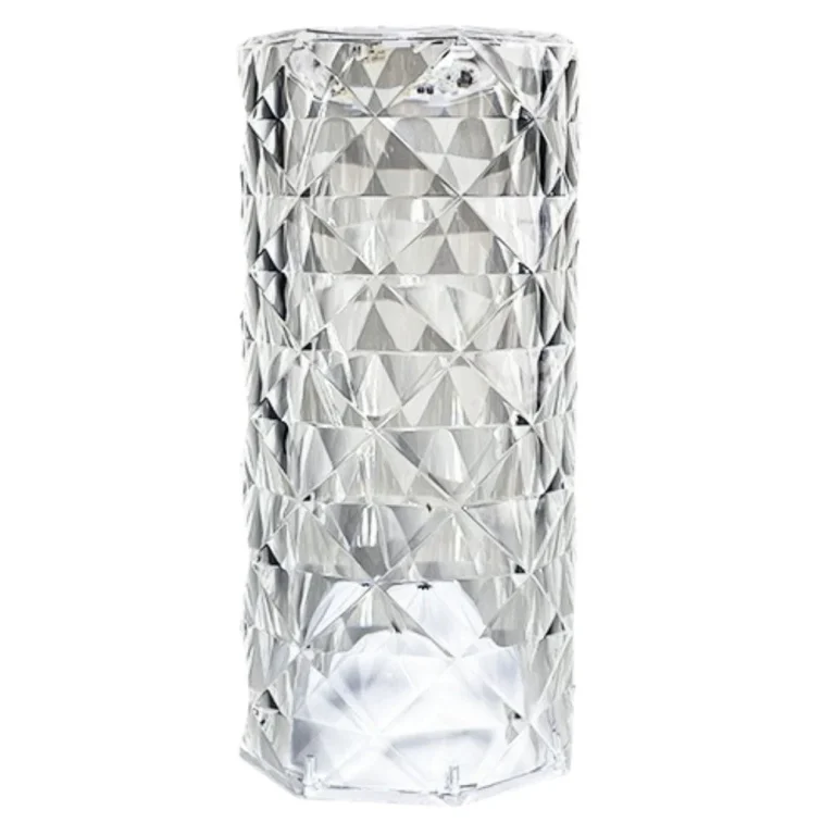 Kristalna Led Noćna Lampa 16 Boja S Daljinskim 2
