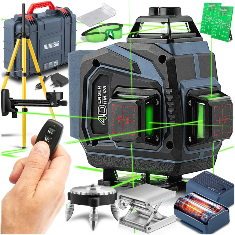 Križni Laser U Kutiji + Humberg Hm 170 Stativ 1