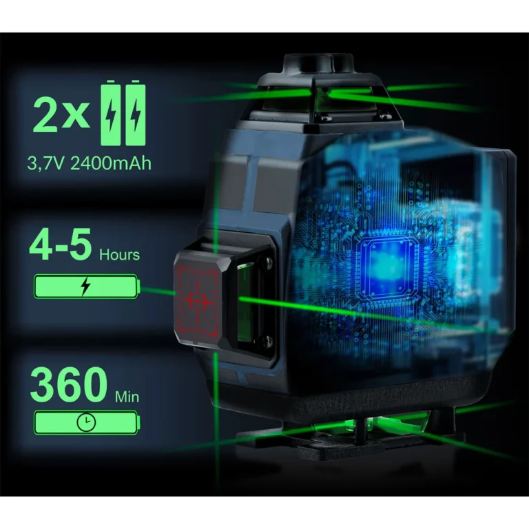 Križni Laser U Kutiji + Humberg Hm 170 Stativ 14