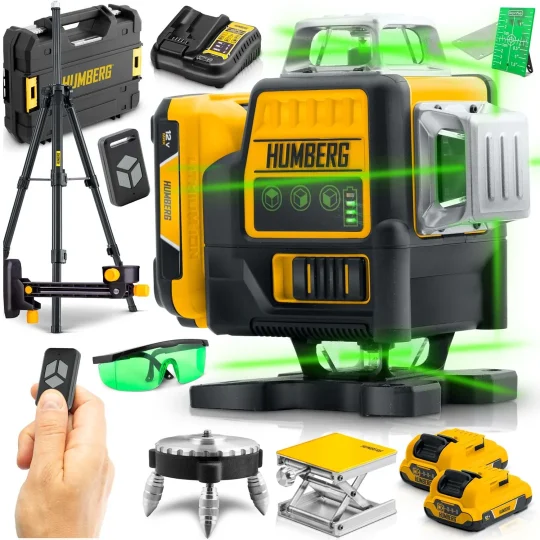 Križni Laser U Kutiji + Humberg Hm 171 Stativ 1