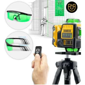 Križni Laser U Kutiji + Humberg Hm 171 Stativ 10