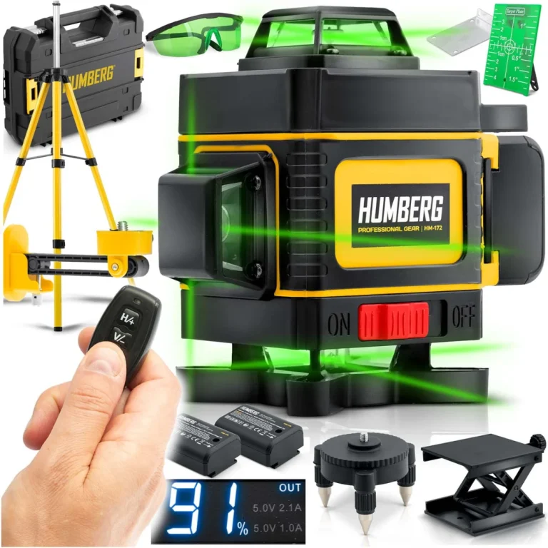 Križni Laser U Kutiji + Stativ Humberg Hm 172 1
