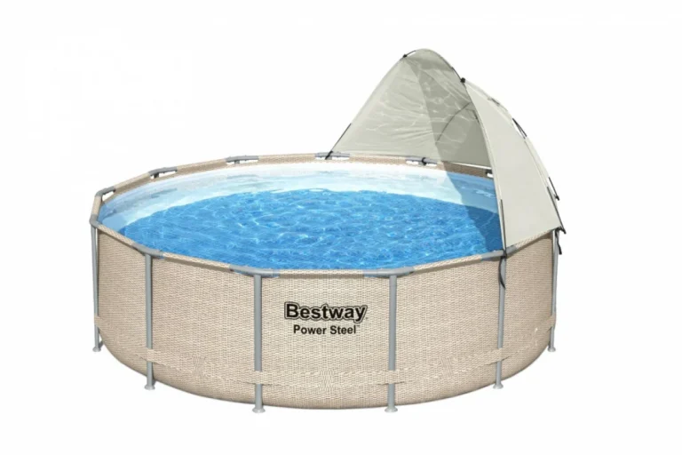 Krov Za Vrtne Bazene 305 549 Cm Bestway Uv Zaštita + Prozor 1