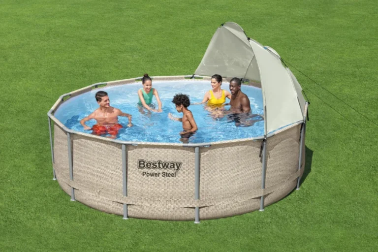 Krov Za Vrtne Bazene 305 549 Cm Bestway Uv Zaštita + Prozor 5