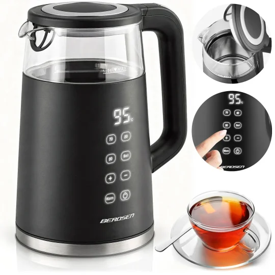 Kuhalo Za Vodu Berdsen Bd 707, 1,7 L, Crno 1