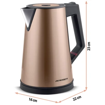 Kuhalo Za Vodu Berdsen Bd 708, 1,7 L, Bakreno 5