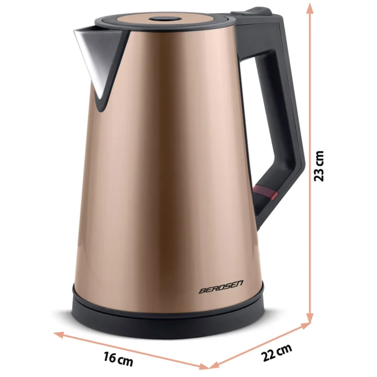 Kuhalo Za Vodu Berdsen Bd 708, 1,7 L, Bakreno 5