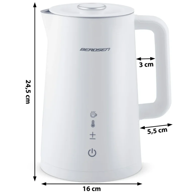 Kuhalo Za Vodu Berdsen Bd 709, 1,7 L, Bijelo 16