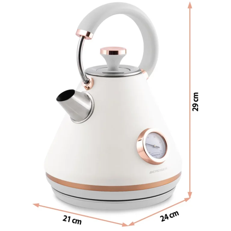 Kuhalo Za Vodu S Termometrom Berdsen Bd 701, 1,7 L, Bijelo 16