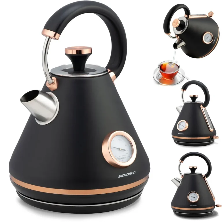 Kuhalo Za Vodu S Termometrom Berdsen Bd 701, 1,7 L, Crno 1