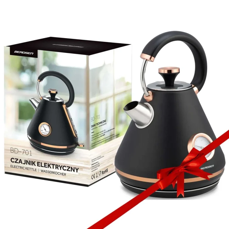 Kuhalo Za Vodu S Termometrom Berdsen Bd 701, 1,7 L, Crno 16