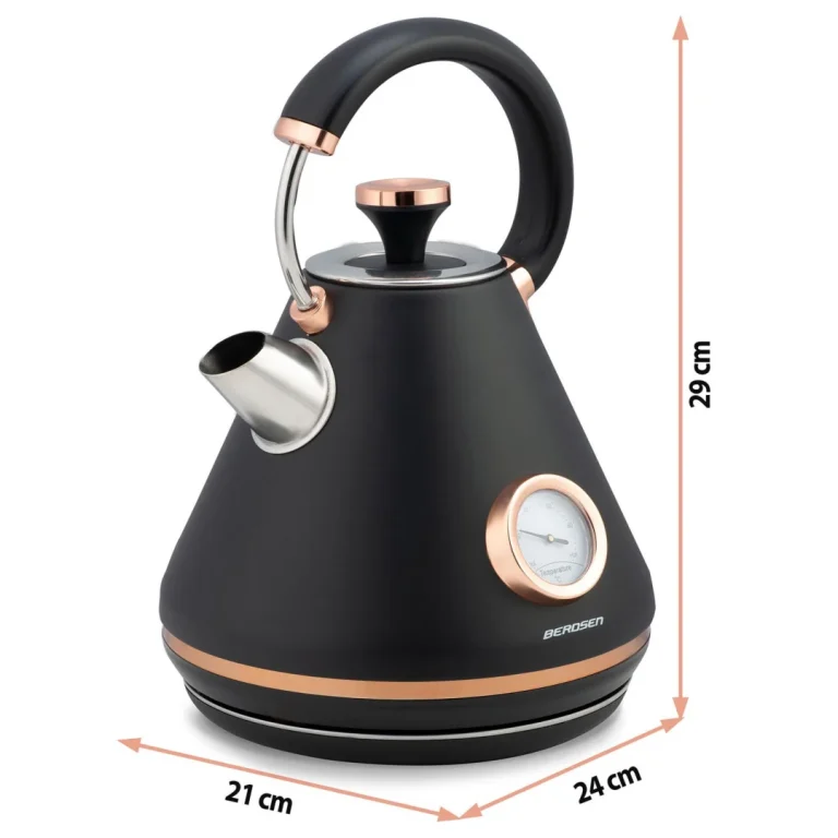 Kuhalo Za Vodu S Termometrom Berdsen Bd 701, 1,7 L, Crno 9