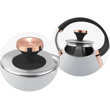 Kuhalo Za Vodu S Termometrom Berdsen Bd 701, 1,7 L, Sivo 14