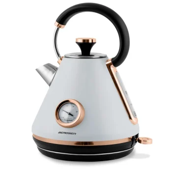 Kuhalo Za Vodu S Termometrom Berdsen Bd 701, 1,7 L, Sivo 2