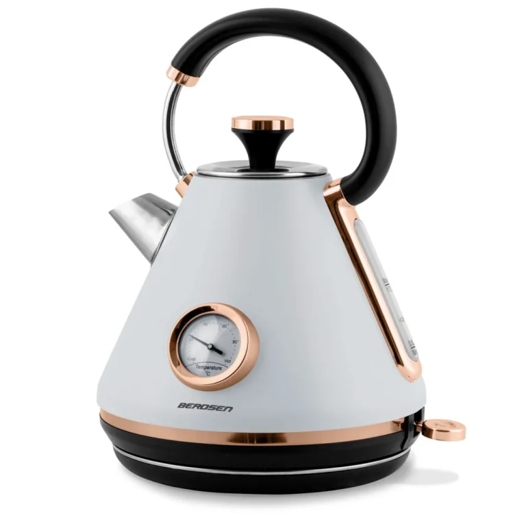 Kuhalo Za Vodu S Termometrom Berdsen Bd 701, 1,7 L, Sivo 2