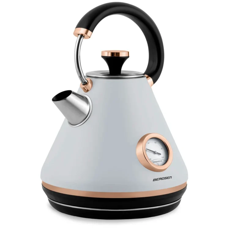 Kuhalo Za Vodu S Termometrom Berdsen Bd 701, 1,7 L, Sivo 4