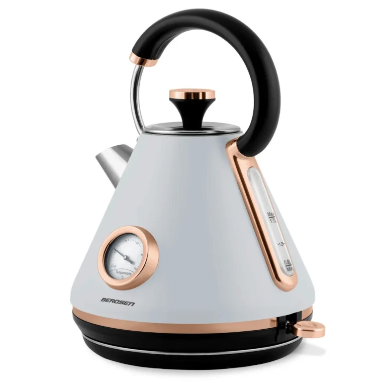 Kuhalo Za Vodu S Termometrom Berdsen Bd 701, 1,7 L, Sivo 5