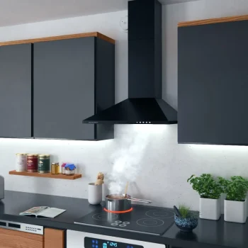 Kuhinjska Napa S Dimnjakom Berdsen Bt 214 60 Cm Crna 3