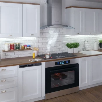 Kuhinjska Napa S Dimnjakom Berdsen Bt 223 90 Cm Inox 3