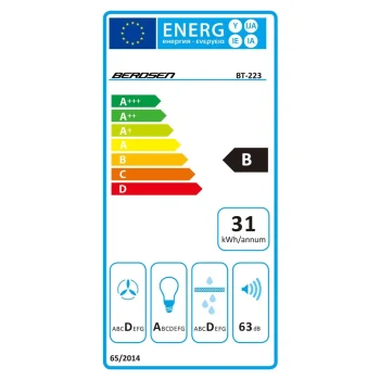 Kuhinjska Napa S Dimnjakom Berdsen Bt 223 90 Cm Inox 6