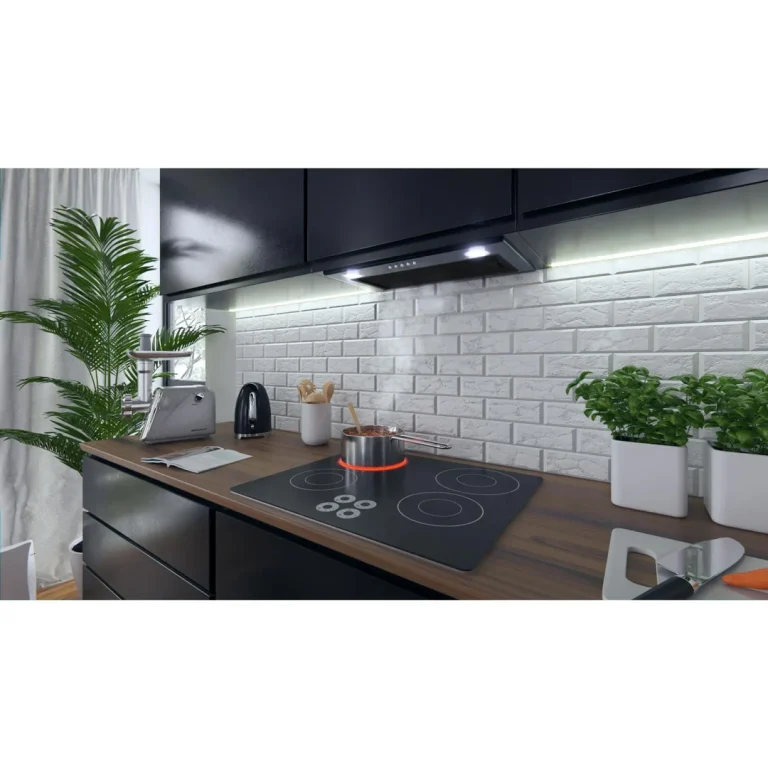 Kuhinjska Napa Za Ispod Ormarića 52 Cm Crna Be 50 6