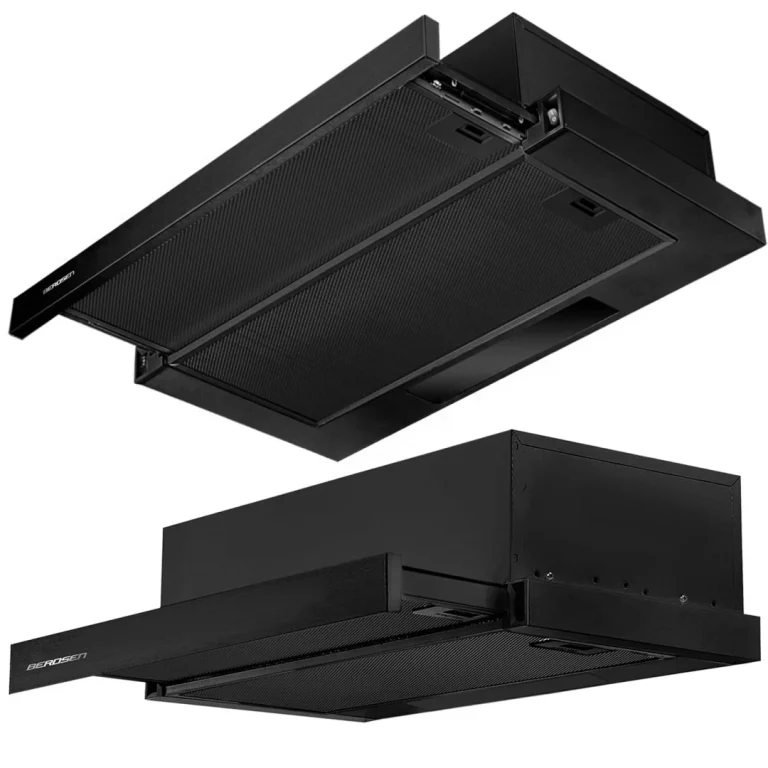 Kuhinjska Napa Za Ispod Ormarića 60 Cm Berdsen Be 60 Lw Crna 11